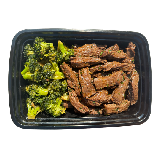 Garlic Butter Steak and Broccoli