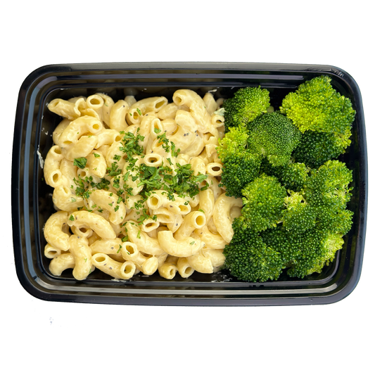 Mac N' Cheese with Greens